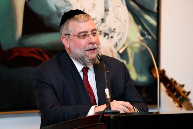  Rabbi Pinchas Goldschmidt (photo credit: ELI ITIKIN)