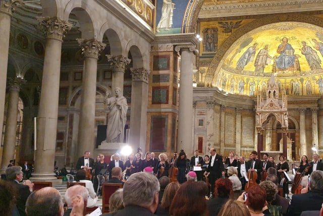   Jerusalem Symphony Orchestra at the Vatican  (photo credit: Eldad Hayet)
