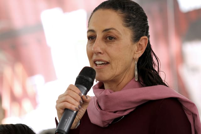  Mexican presidential candidate Claudia Sheinbaum (photo credit: Wikimedia Commons)