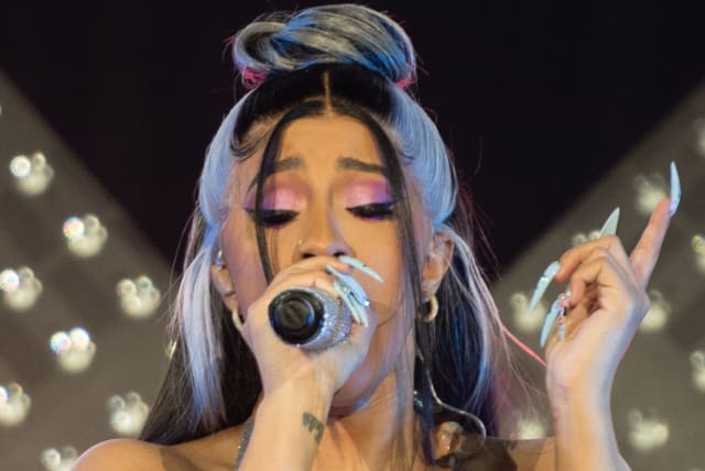  Cardi B performing at the Openair Frauenfeld music festival, July 11, 2019. (photo credit: Wikimedia Commons)