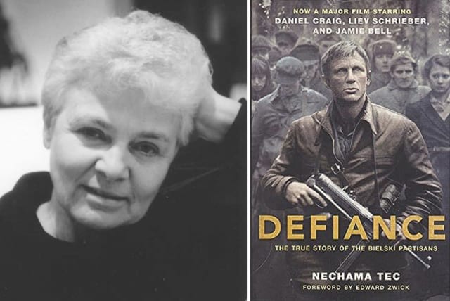  University of Connecticut sociologist and historian Nechama Tec's 1993 book “Defiance: The Bielski Partisans” was adapted for a 2008 film directed by Edward Zwick. (photo credit: JEWISH WOMEN'S ARCHIVE)