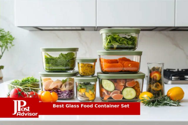FineDine Glass Meal Prep Containers with Lids - Set of 3 Square 28 Oz  Containers - Airtight, Leakproof, Microwave & Dishwasher Safe - Perfect for  Snacks, Dips, …