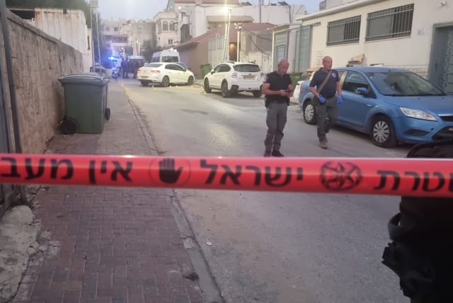  Violent incident at Gan Shmuel in northern Israel where one person was killed on August 16, 2023. (photo credit: ISRAEL POLICE)