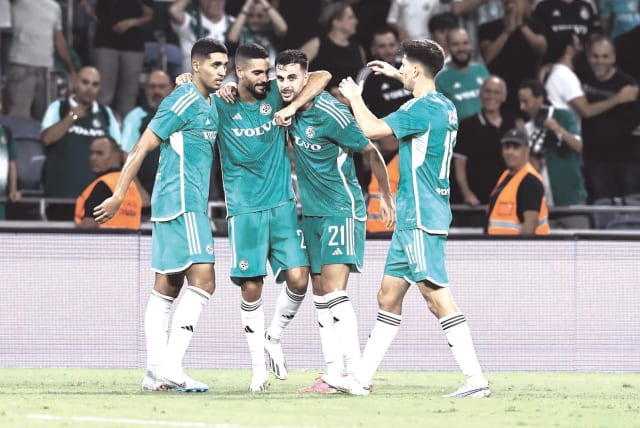  MACCABI HAIFA played to a goalless draw with Young Boys in Champions League first-leg playoff action at Sammy Ofer Stadium. The tie will now move to Switzerland, where the Greens will try to come away with the win next week and punch their ticket to the group stages of the prestigious competition f (photo credit: Maccabi Haifa/Courtesy)
