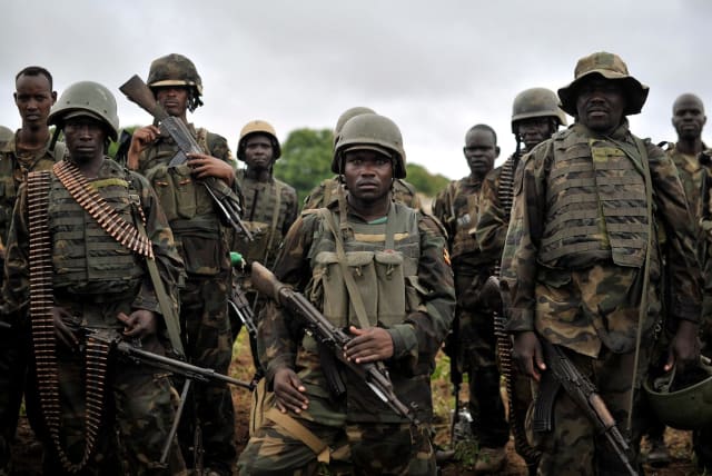 Ugandan soldiers (photo credit: PICRYL)