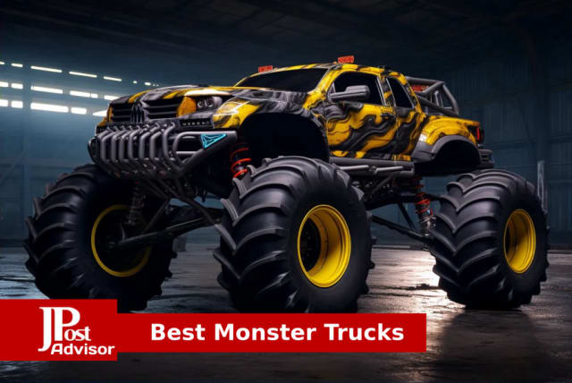  Hot Wheels Monster Trucks, Oversized Monster Truck Bone Shaker,  1:24 Scale Die-Cast Toy Truck with Giant Wheels and Cool Designs : Toys &  Games