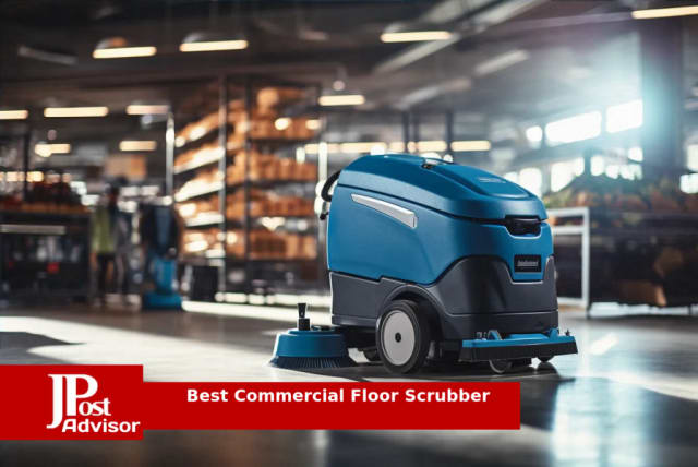 Multiwash 14 inch Commercial Floor Scrubber Machine by Powr-Flite, Power  Scrubbers for Cleaning a Variety of Hard and Soft Surface Floors, PFMW14