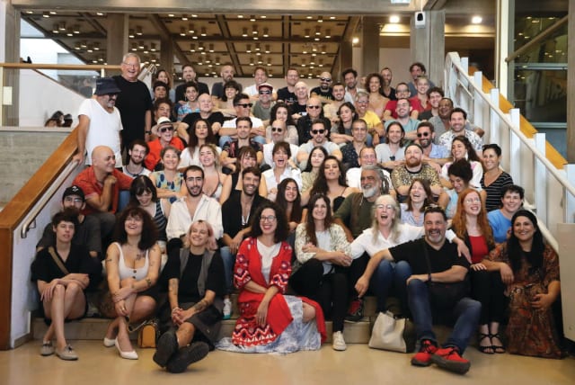  PERFORMERS SLATED for the Tel Aviv Piano Festival gather this week for a group portrait. (photo credit: DAVID GRANOT)