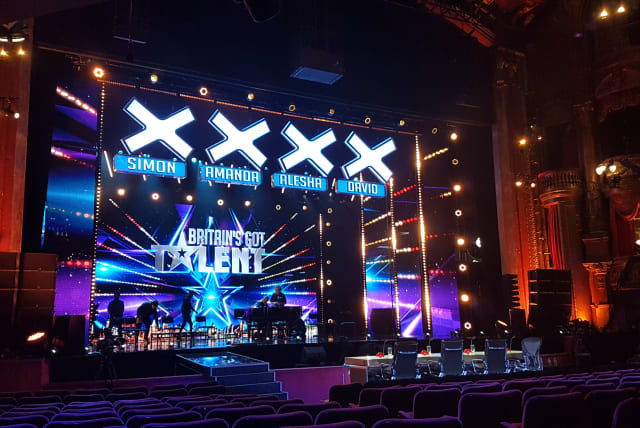  The set of Britain's Got Talent (photo credit: Wikimedia Commons)