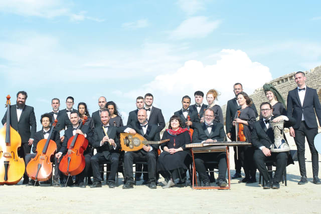  ARABIC MUSIC ensemble Firkat al-Noor. (photo credit: Ela Uzan)