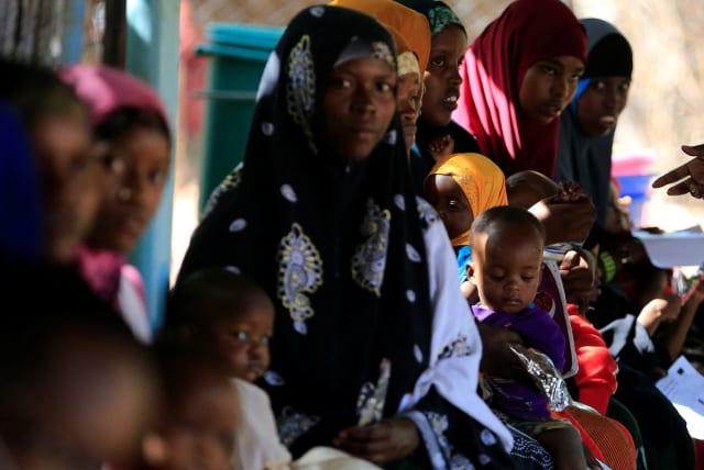 Fleeing drought, Somalis still face malnutrition and cholera in Kenya (photo credit: REUTERS)