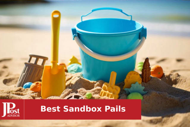 Foldable Beach Pail Collapsible Buckets Castle Mold Sandcastle Toy Set  Multi Purpose for Beach Camping Fishing and Sand Play 