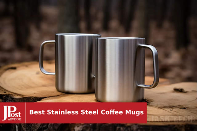 Soffe Stainless Steel Coffee Mug With Cover Large Capacity