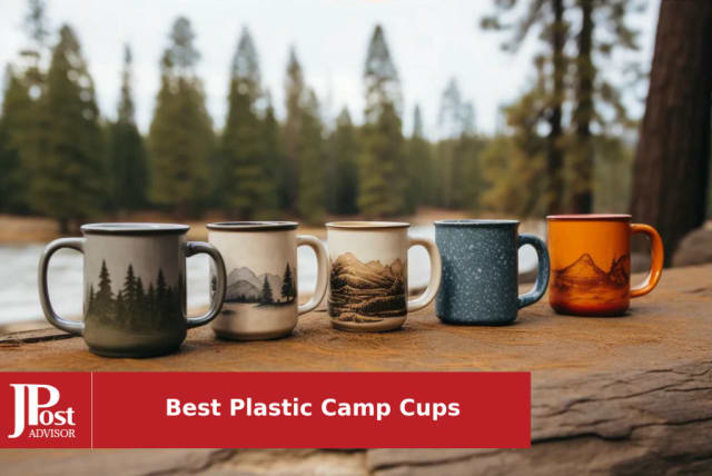 Plastic Mug Set 8 Pieces, Unbreakable And Reusable Light Weight