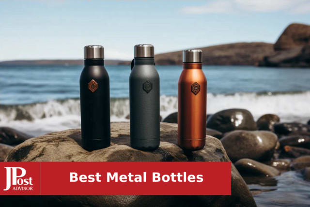 Iron Flask Wide Mouth Water Bottle with 3 Lids - Midnight Black