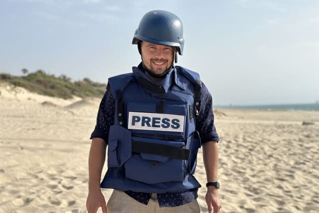  International journalist Nick Kolyohin (photo credit: Nick Kolyohin)