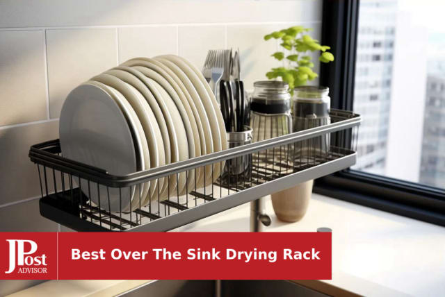 Kitsure Dish Drying Rack- Space-Saving Dish Rack, Dish Racks for Kitch