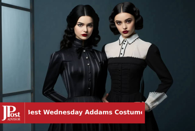 Girl's Wednesday Addams Costume - Large