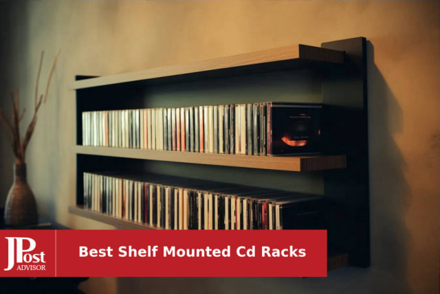 FILM Modern Wall Mount CD DVD Video Game Media Rack Storage Metal Shel –  youhavespace