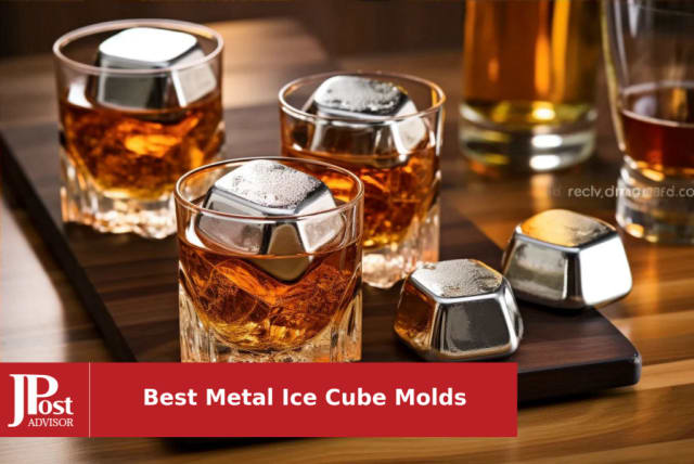 Glass-shape Reusable Ice Tray, Round Ice Cups, for Whiskey, Cocktails, –  GizModern