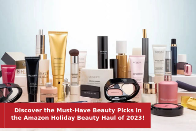  Discover the Must-Have Beauty Picks in the Amazon Holiday Beauty Haul of 2023! (photo credit: PR)