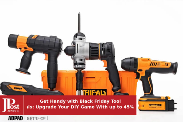  Get Handy with Black Friday Tool Deals: Upgrade Your DIY Game With up to 45% off (photo credit: PR)