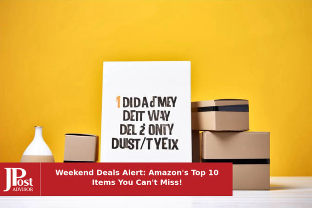  Weekend Deals Alert: Amazon's Top 10 Items You Can't Miss! (photo credit: PR)