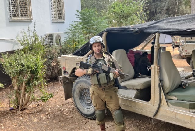  Haredi student from Ono Academic College serving in the IDF.  (photo credit: ONO ACADEMIC COLLEGE)