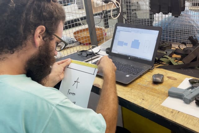  HIT student helps develop and produce equipment for the IDF and emergency services. (photo credit: HIT Holon Institute of Technology)