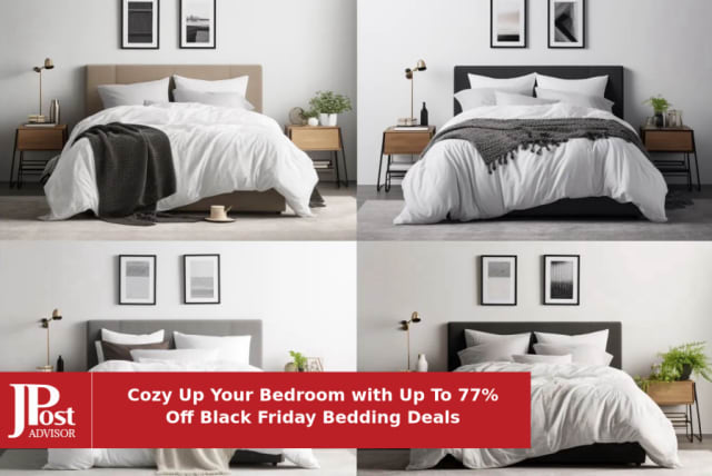  Cozy Up Your Bedroom with Up To 77% Off Black Friday Bedding Deals  (photo credit: PR)