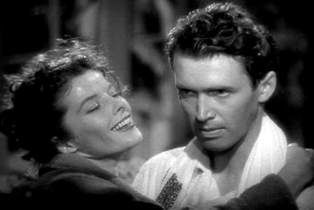  A FRAME from 'The Philadelphia Story.' (photo credit: Wikimedia Commons)