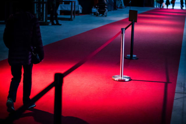  Red carpet (Illustrative) (photo credit:  Ivan Radic/Flickr)