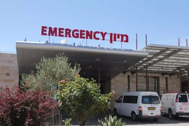 Ziv Hospital in Safed, to which the victims of the fatal accident in Ayelet HaShahar were taken (photo credit: Adrian Herbshtein)