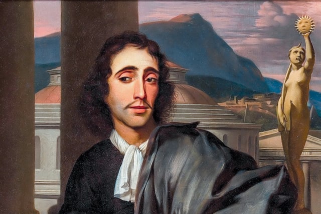  PROBABLE PORTRAIT of Spinoza by Barend Graat, 1666 (photo credit: PUBLIC DOMAIN)