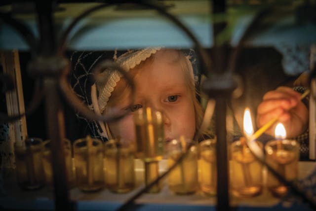  ‘IT WOULDN’T surprise me if some are wary of putting a menorah in their window.’ (photo credit: YONATAN SINDEL/FLASH90)