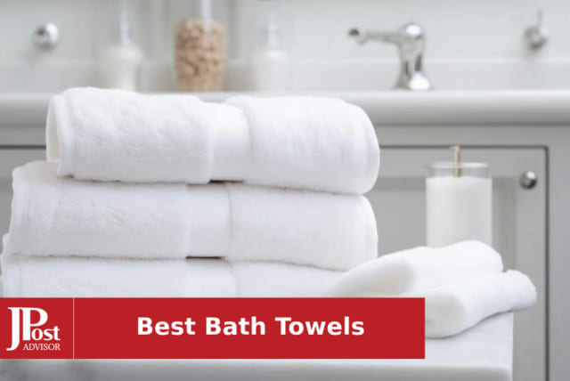 Tens Towels Large Bath Towels, 100% Cotton Towels, 30 x 60 Inches
