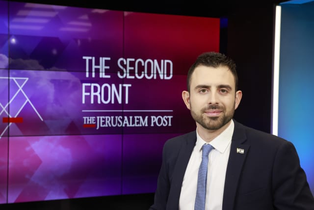 Eylon Levy, spokesman for the Israeli Government (photo credit: MARC ISRAEL SELLEM)