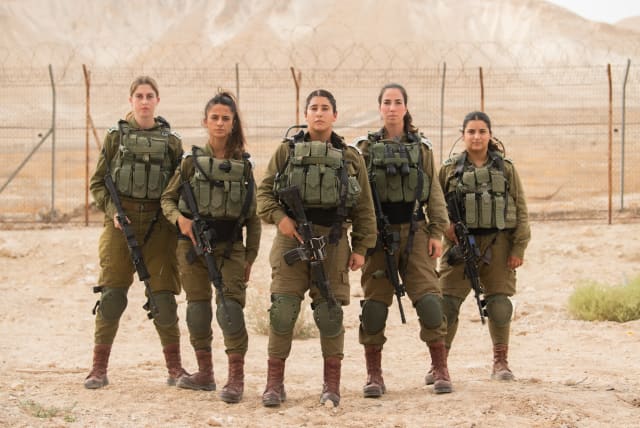 There is a high demand for combat roles among women in the November-December 2023 draft (photo credit: IDF SPOKESPERSON'S UNIT)