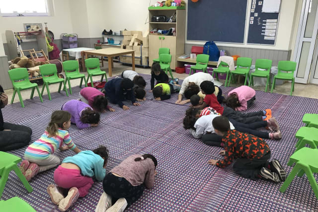 Children in Eshkol are taught to manage their trauma (photo credit: JNF-USA)