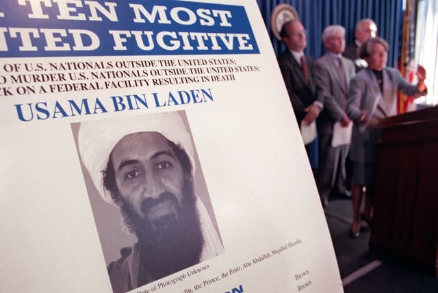  ARCH-TERRORIST Osama bin Laden: Bizarrely popular on TikTok. (photo credit: Doug Kanter/AFP via Getty Images)