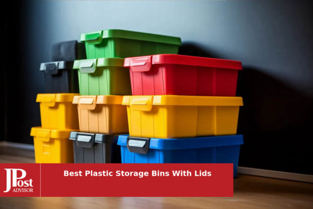 10 Best Plastic Storage Bins With Lids on  - The Jerusalem Post