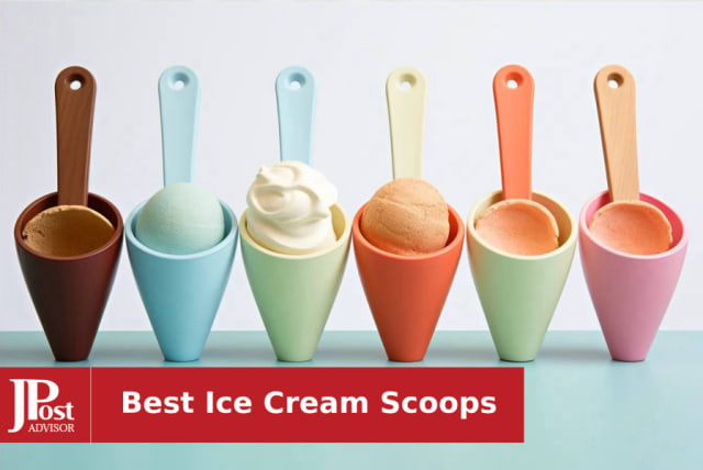 Non-Stick Anti-Feeze Ice Cream Scoop with Unique Liquid Filled