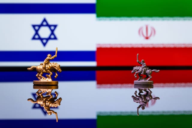  A war between Israel and Iran (illustrative) (photo credit: INGIMAGE)