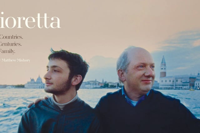  The Schoenbergs in a poster for ‘Fioretta,’ which premiered on September 30. (photo credit: Courtesy)