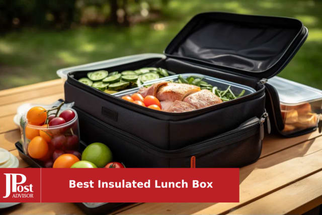 Insulated Lunch Bag Adult Dinner Box for Work School Men Women