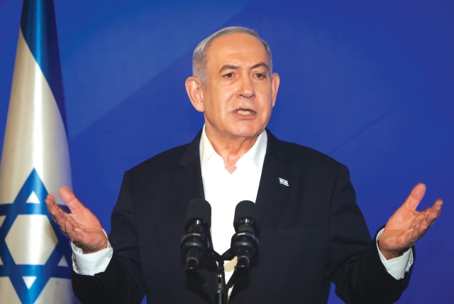 ‘AS I LISTENED to Prime Minister Benjamin Netanyahu’s news conference last Thursday, I was convinced that despite the ongoing war with Hamas, we urgently need new elections,’ says the writer. (photo credit: Yariv Katz/Flash90)