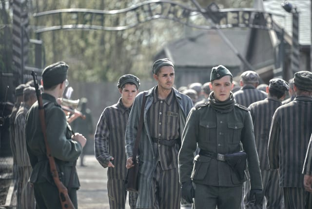  A STILL FROM ‘The Tattooist of Auschwitz’, starring Harvey Keitel. (photo credit: Peacock)
