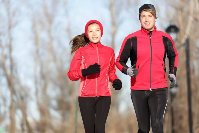  in winter? run outside? This turns out to have some interesting benefits (photo credit: SHUTTERSTOCK)