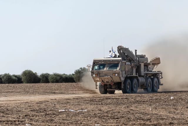  IDF unveils new Lahav launcher. February 6, 2024. (photo credit: IDF SPOKESPERSON'S UNIT)