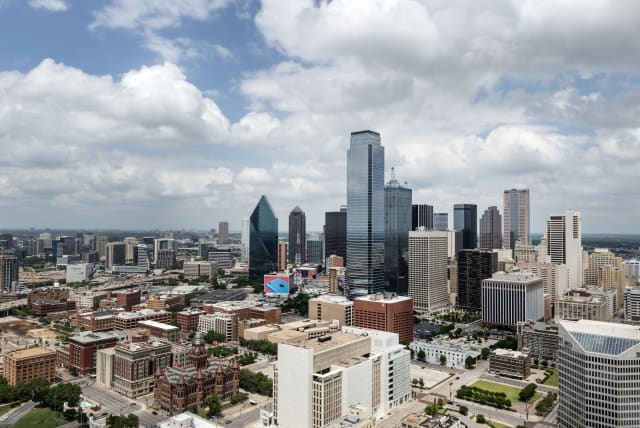 View of the Dallas, Texas, skyline, taken from Reunion Tower (photo credit: GPA Photo Archive/Flickr)